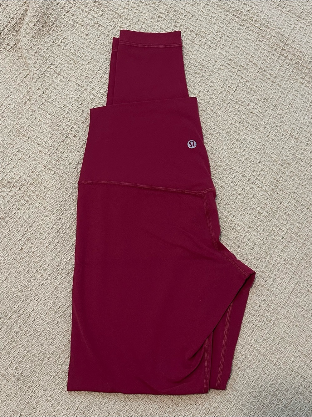 lululemon athletica dark pink Leggings